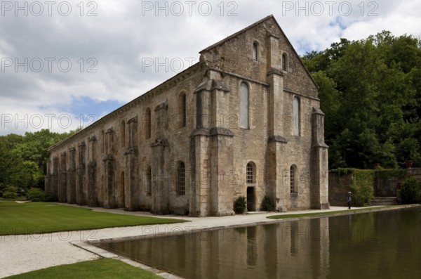 Fontenay former Cistercian monastery Building with forge built at the end of the 12th century View