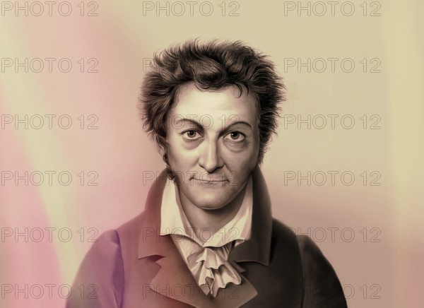 Ernst Theodor Amadeus Hoffmann, or E. T. A. Hoffmann, 1776 - 1822, German Romantic author of