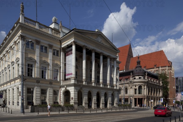 View from south-east, on the right Hotel MONOPOL, above it Church of St Stanislaus Wenceslas and