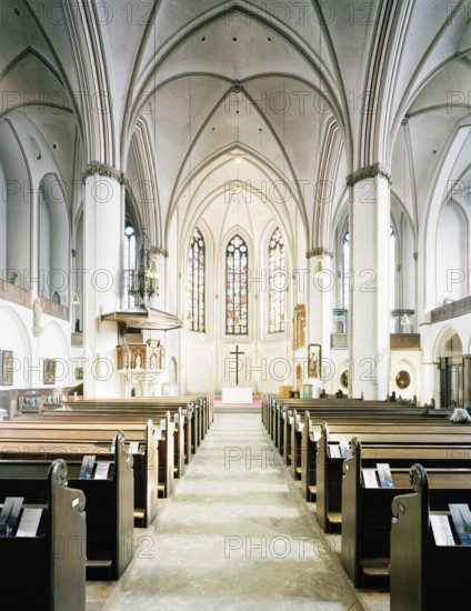 Newly built 1844 - 1849, architects Alexis de Chateauneuf and Hermann Peter Fersenfels, St., Sankt,