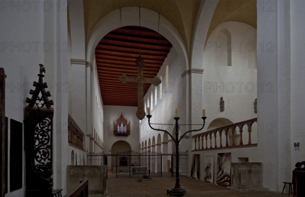 View from the choir to the west, St., Sankt, Saint