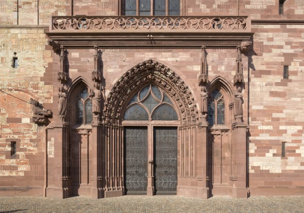 Basel, Cathedral (Basel Minster), west portal