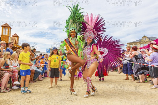 The International Samba Festival in Coburg, Germany, Europe