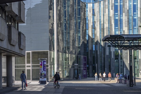 The modern Augusteum of Leipzig University on Augustusplatz, Leipzig, Saxony, Germany, Europe