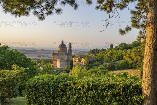 Church of Madonna di San Biagio, Montepulciano, Tuscany, Italy, Europe