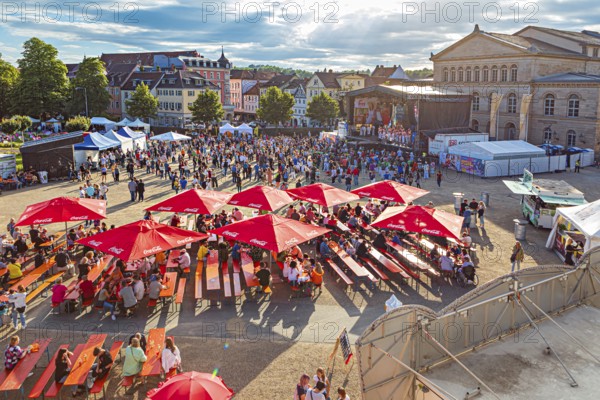 The International Samba Festival in Coburg, Germany, Europe