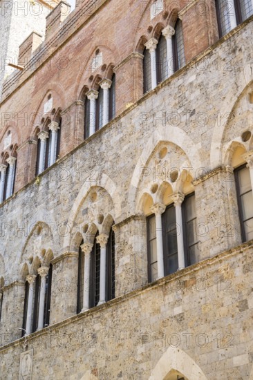 Piazza del Campo, Siena, Unesco World Heritage Site, Tuscany, Italy, Europe