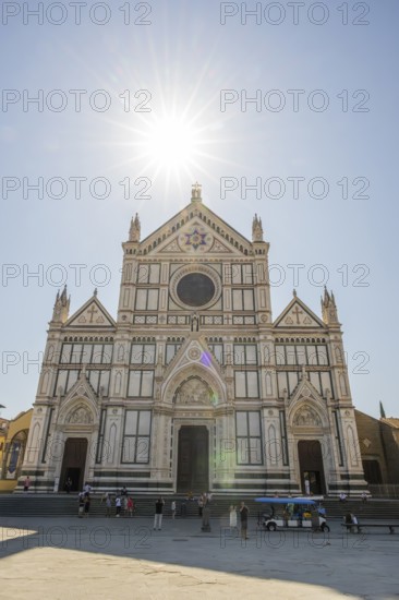 Basilica di Santa Croce, Florence, UNESCO World Heritage Site, Tuscany, Italy, Europe