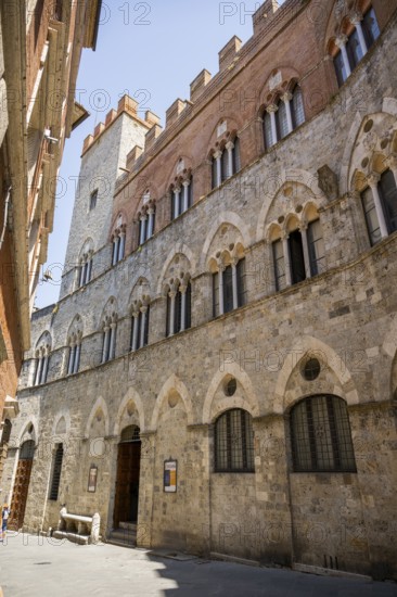 Piazza del Campo, Siena, Unesco World Heritage Site, Tuscany, Italy, Europe