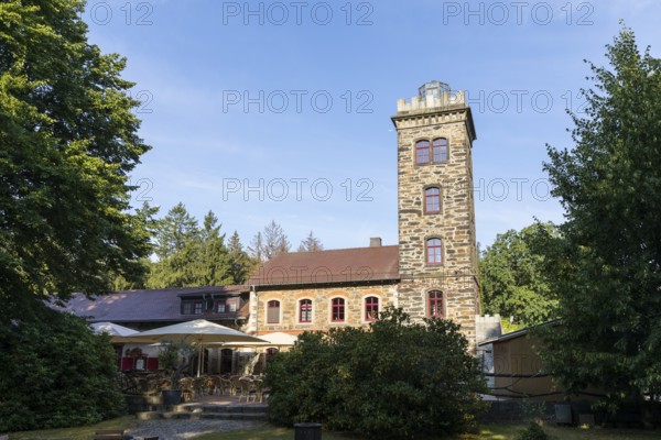 Observation tower on the Butterberg, Bischofswerda, Saxony, Germany, Europe