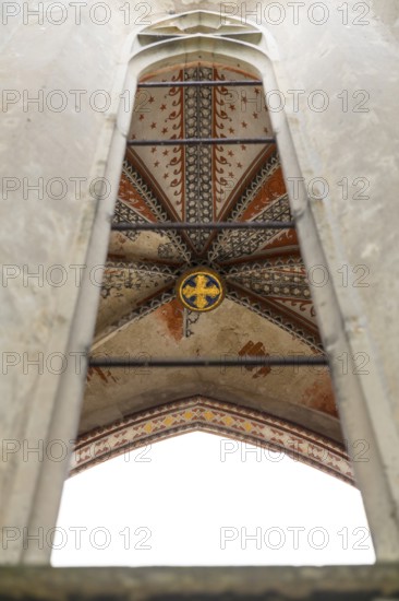 Wachau church ruins, Markkleeberg, Saxony, Germany, Europe