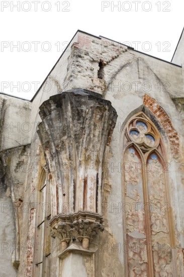 Wachau church ruins, Markkleeberg, Saxony, Germany, Europe