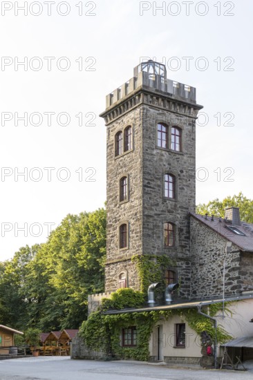 Observation tower on the Butterberg, Bischofswerda, Saxony, Germany, Europe