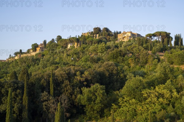 The old town of Montepulciano, Tuscany, Italy, Europe