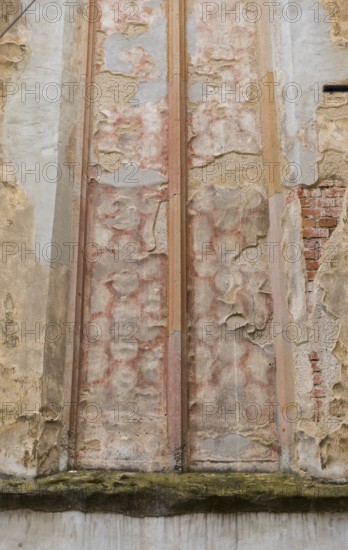 Wachau church ruins, Markkleeberg, Saxony, Germany, Europe