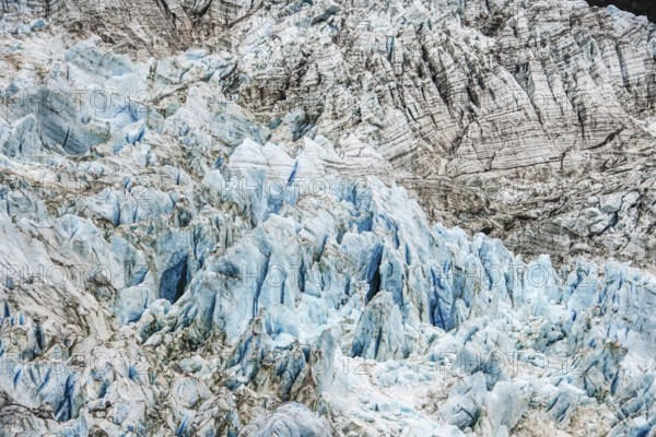 Pia Glacier, Cordillera Darwin, north-east foothills of the Beagle Channel, Tierra del Fuego,