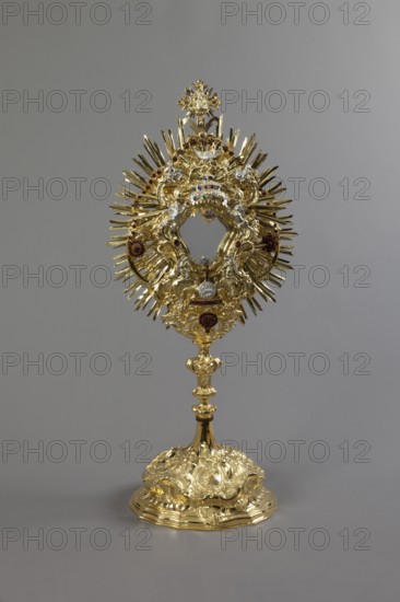 Monstrance, goldsmithing and textile art from the 16th to the 20th century, St., Sankt, Saint