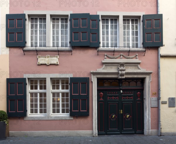 Bonn, Bonngasse with Beethoven House