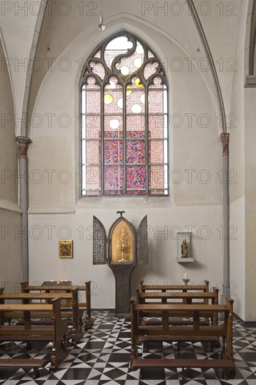 North choir, interior with Amsterdam monstrance, St., Sankt, Saint