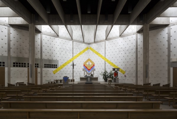 1966-1967 by Joachim G. Hanke, Interior, St., Saint, Saint