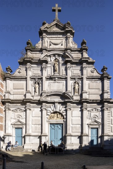 Liège, Minorite Church, west façade