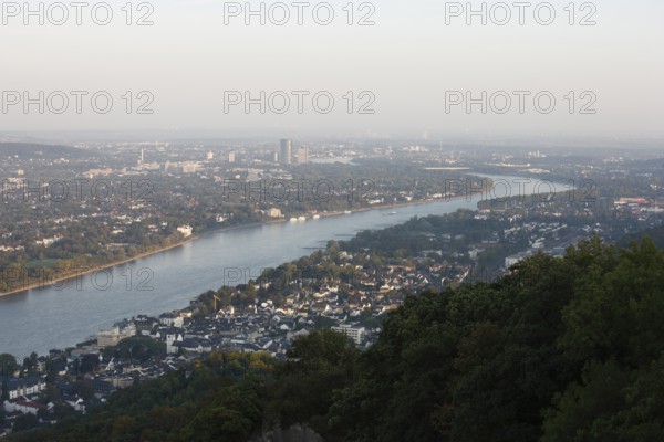 Königswinter, view from the Drachenfels