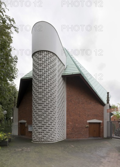 1960 to 1962 built by Karl Band and Werner Fritzen, St., Sankt, Saint