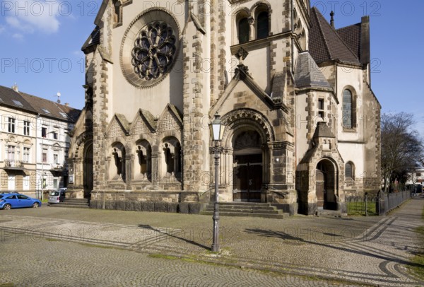 Built in 1902/1904 by Prof. Eduard Arnold, west façade, St., Sankt, Saint