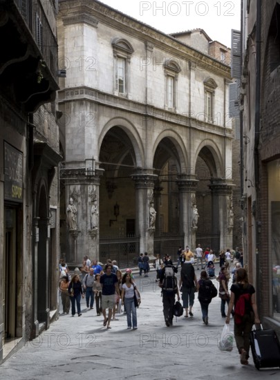 Siena, Loggia di Mercanzia