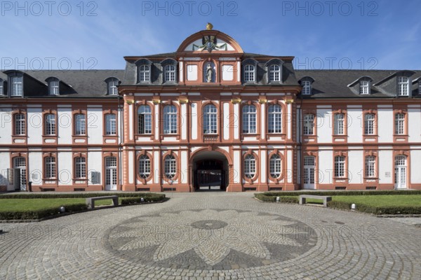 Prelature courtyard, view of the prelature west