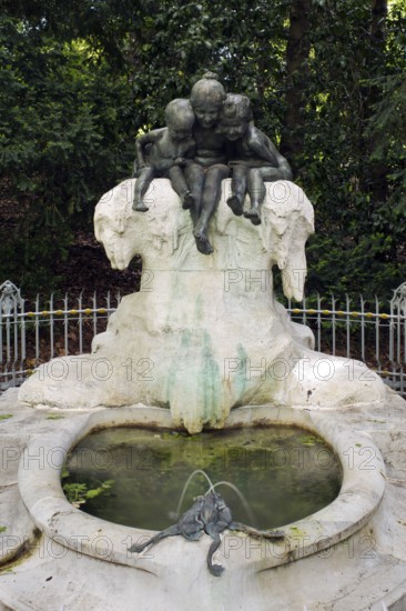 Fairytale fountain, 1904 by Max Blondat