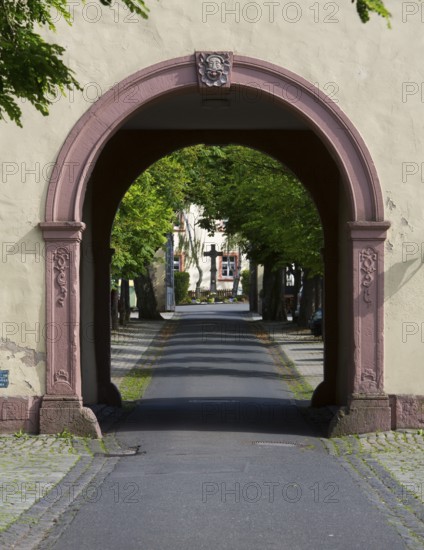 Inner monastery gate