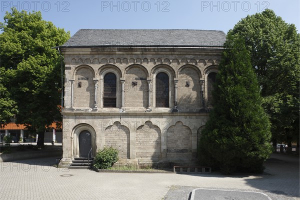 Double chapel, view from south-west, St., Sankt, Saint