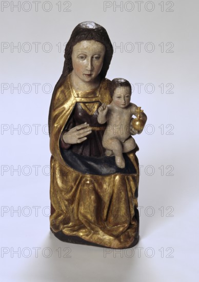 Wildflecken, Maria Ehrenberg. The Mother of Mercy statue (15th century)