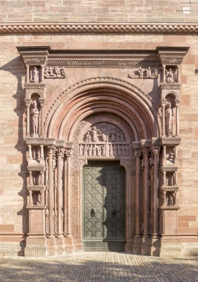 Basel, Cathedral (Basel Minster), North transept, Gallus Gate