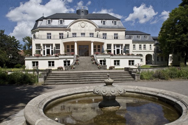 Sachs-Anh Teutschenthal/Saalekreis Castle of the Wentzel family around 1915