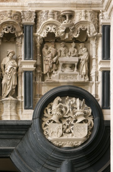 Lettner, donated by the Hackeney family, west side, St., Sankt, Saint