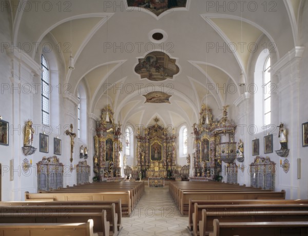 Lam in the Bavarian Forest, Catholic parish church of St Ulrich