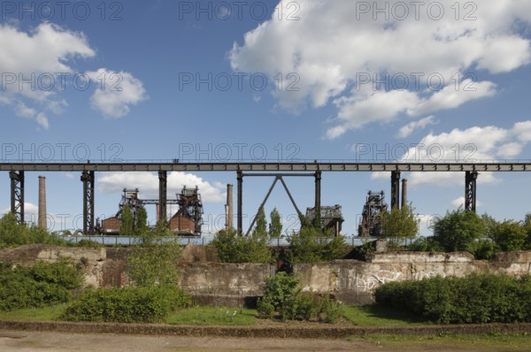 Former Thyssen AG steelworks, blast furnace group