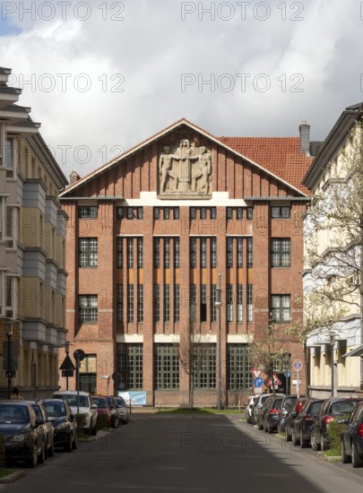 Krefeld, Im Brahm bread factory on Ritterstraße, built in 1910 according to plans by Robert Adrian