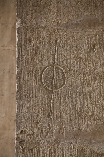 Cistercian monastery founded in 1148, church built from 1150, church interior, stone carvings in