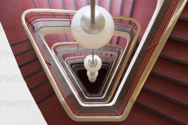 Berlin, Haus des Rundfunks, staircase in the side wing