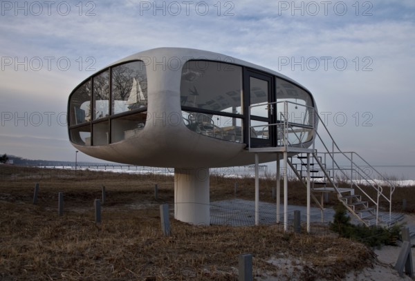 Rescue station, 1968 by Ulrich Müther (1934-2007)