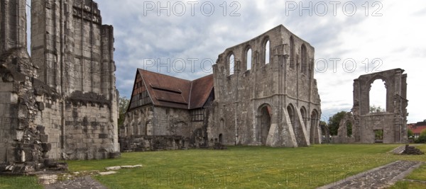 Walkenried Ruins of the monastery church View from the north-east left Choir hapt centre Remains of