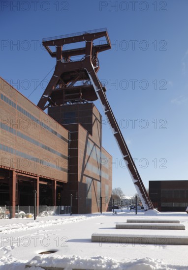 Central shaft XII, winding tower