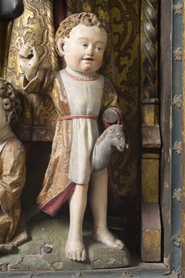 Altar of the Gertrude Brotherhood of Bearers, Lübeck c. 1509, carving: Henning van der Heide,