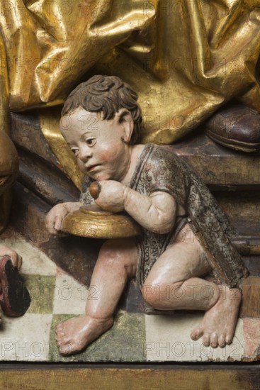 Clan altar of the Gregory Brotherhood from the castle church, Lübeck around 1510/1515, depiction of