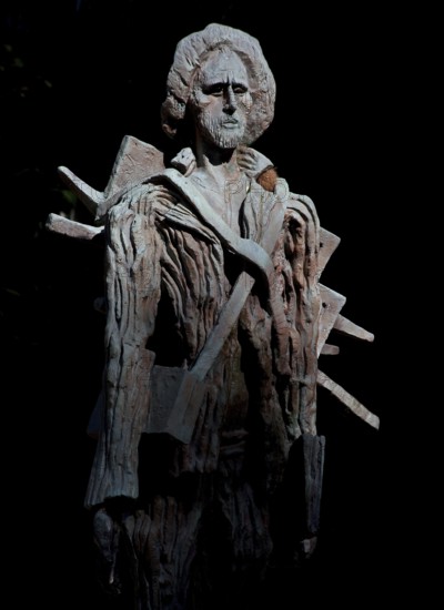 Statue of Vincent van Gogh, created by Ossip Zadkine in 1961