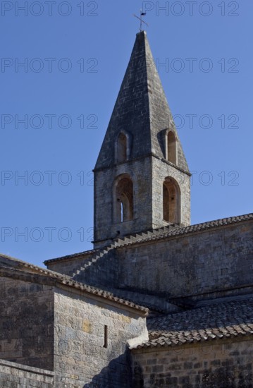 Cistercian monastery founded in 1146, church, bell tower from the south-east below the armarium, St