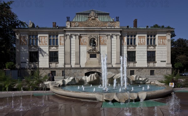 Krakow, Palace of Art on Szczepanski Square, Palac Sztuki